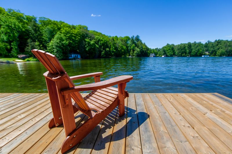 Water Dock Staining