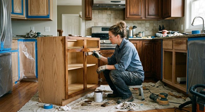 Cabinet Glazing Service in Lafayette, IN