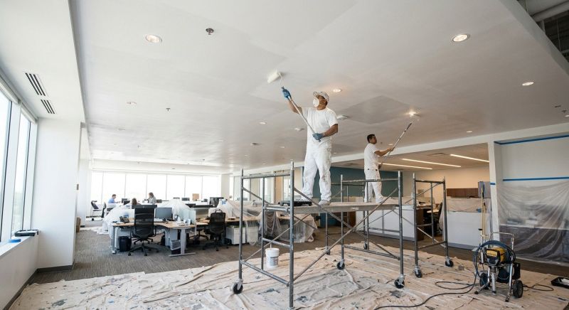 Retail Ceiling Painting in Arvada, CO