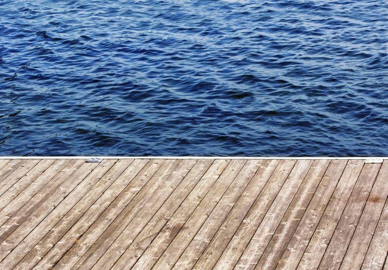 Water Dock Staining
