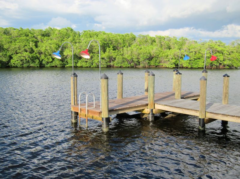Water Dock Staining
